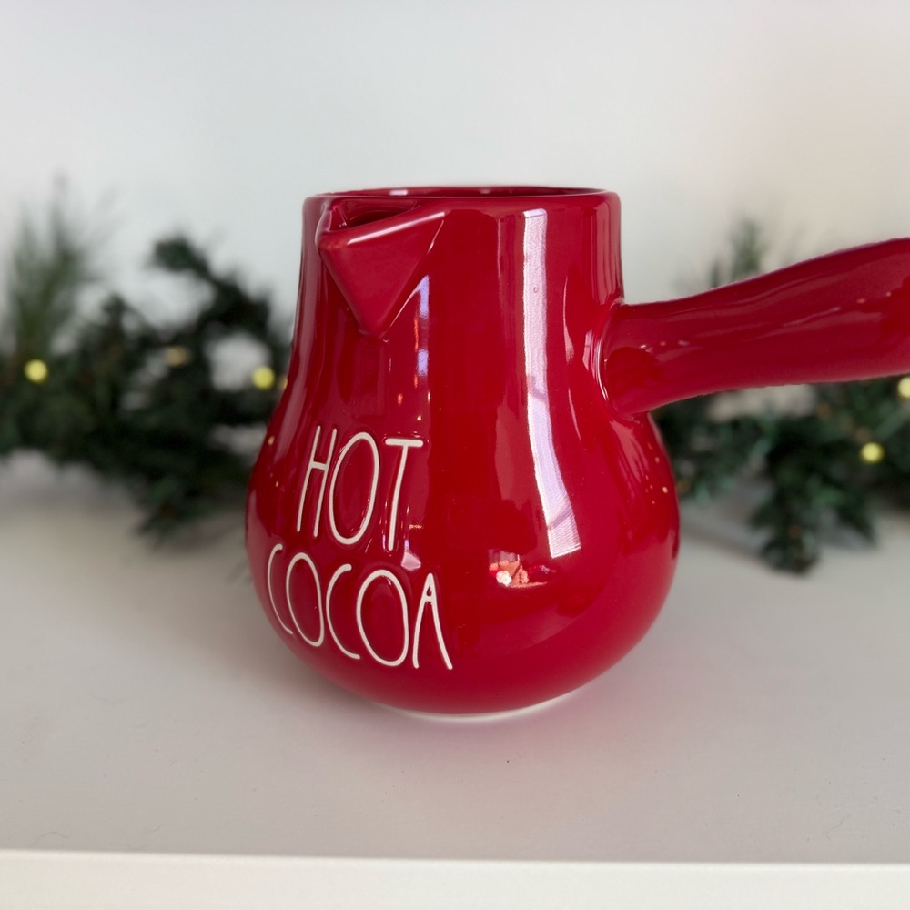 Rae Dunn Red Hot Cocoa Mug - Picture 2 of 3